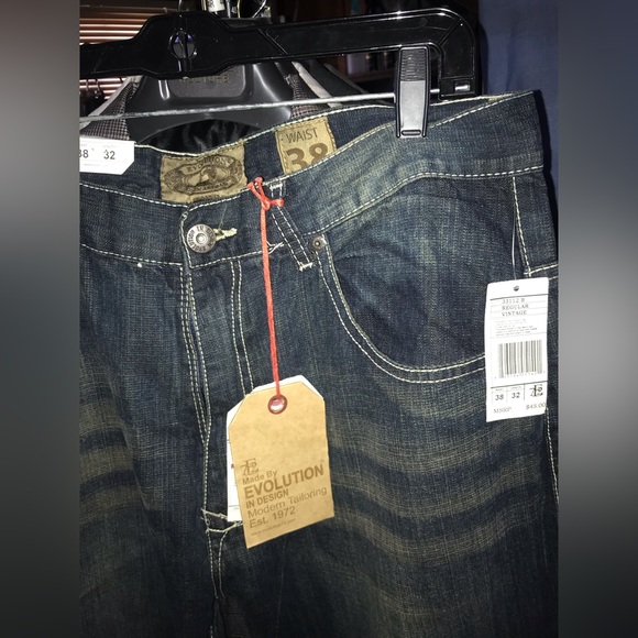 Evolution In Design Jeans Brand New With Tag Size 38X32 - Picture 2 of 6